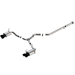 Borla 15-19 Subaru WRX/STI 2.5L Turbo 3in S-Type Catback Exhaust - 2.5in Black Chrome Tips 140595CB