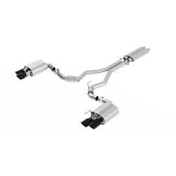 Borla 18-20 Ford Mustang GT 5.0L AT/MT ECE Approved Cat-Back Exhaust w/ Active Valve 1014046BC