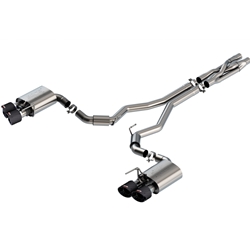 Borla 2020 Ford GT500 5.2L AT 3in ATAK CatBack Exhaust w/ Carbon Fiber Tips 140837CF