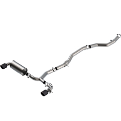 Borla 2020 Toyota Supra GR 3.0L I6 3in ATAK Catback Exhaust - Carbon Fiber Tips 140826CFBA