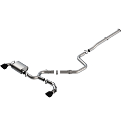 Borla 19-20 Hyundai Veloster N 2.0L I4 MT FWD 2DR 3in ATAK CatBack Exhaust w/ Black Chrome Tips 140832BC