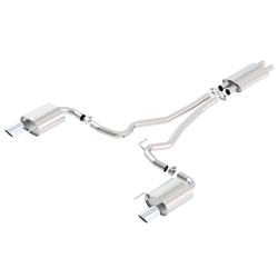 Borla Touring Cat-Back 15 Ford Mustang GT 5.0L V8 MT/AT 2.5in pipe 4in tip 140589