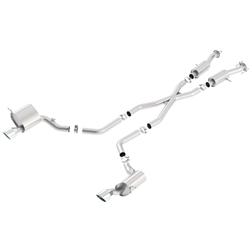 Borla 2015 Jeep Grand Cherokee SRT8 S-Type Dual Round Rolled Exit Catback Exhaust 140632