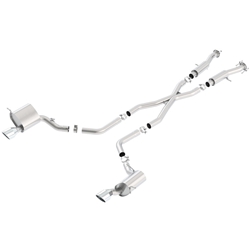 Borla 2015 Jeep Grand Cherokee SRT8 ATAK Dual Round Rolled Exit Catback Exhaust 140633