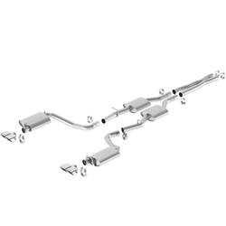 Borla 15-16 Dodge Challenger R/T 5.7L Dual Rectangle Angle Cut Dual Split Rear Exit ATAK Exhaust 140628