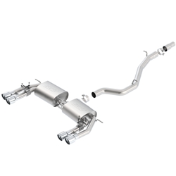 Borla 13-15 Audi S3 S-Type Dual Round Rolled Catback Exhaust 140631