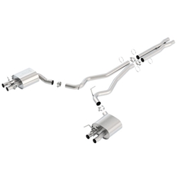 Borla 15-16 Ford Mustang Shelby GT350 5.2L ATAK Cat Back Exhaust (Uses Factory Valence) 140684