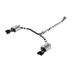 Borla 18-22 Toyota Camry XSE 2.5L i4 AT/MT FWD / 4DR S-TYPE Cat Back Exhaust (Black Chrome) 140853BC