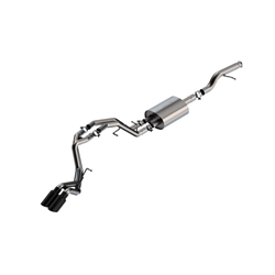 Borla 21-22 Chevrolet Tahoe 5.3L V8 AT 2/4WD Touring Cat-Back Exhaust (Black Chrome) 140854BC