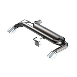 Borla 21-22 Ford Bronco 2.3L 4WD S-Type Axle Back Exhaust w/ Bright Chrome Tips 11974