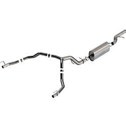 Borla 21-22 Cadillac Escalade 6.2L V8 2/4WD 4DR Touring Cat-Back Exhaust w/ Factory Bezel Tips 140889