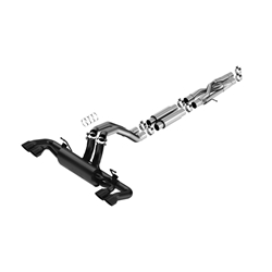 Borla 21-22 Jeep Wrangler Rubicon 392 6.4L V8 AT 4WD 4DR S-Type Cat-Back Exhaust - Coated Black 140892CB