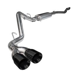 Kooks 2018 + Ford F150 Coyote 5.0L 4V OEM x 3in SS Catback Exhaust w/ Black Tips 13614060