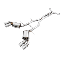 AWE Tuning 16-19 Chevy Camaro SS Non-Res Cat-Back Exhaust -Touring Edition (Quad Chrome Silver Tips) 3020-42068