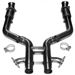 Kooks 12-13 Ford Mustang GT 5.0L 4V -302 Boss Edition 3in x 2 3/4in OEM Cat H Pipe SS 11413510