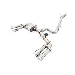 AWE Tuning Audi 8V S3 SwitchPath Exhaust w/Chrome Silver Tips 102mm 3025-42068