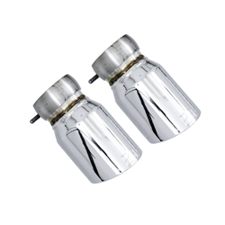 AWE Tuning McLaren 720S Tip Set - Chrome Silver 3810-32012