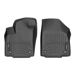 WeatherTech 2015+ Ford F-150 Regular Cab Front FloorLiner - Black 446981