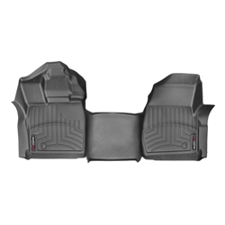 WeatherTech 16+ Ford F-150 Regular Cab Vinyl Floor Front FloorLiner-Black (Bench Seats w/o Console) 446981V