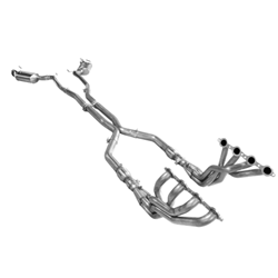 ARH 2010 -2015 Chevy Camaro v8 ARH Headers 1 7/8" Primaries 3" Collectors 3" X-Pipe To Rear Axle (No-Cats) w/mufflers CAV8-10178300FSNC