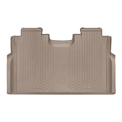 WeatherTech 2015+ Ford F-150 SuperCrew Cab Rear FloorLiner - Tan (w/ 1st Row Bench Seats) 456974