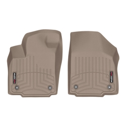 WeatherTech 2015+ Ford F-150 Regular Cab Front FloorLiner - Tan 456981