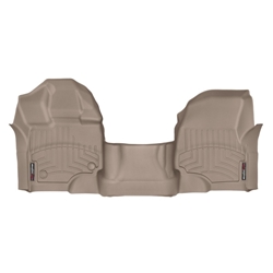 WeatherTech 2015+ Ford F-150 SuperCab Front FloorLiner - Tan 457931