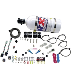 Nitrous Express Ford EFI Dual Stage Nitrous Kit (50-150HP x 2) w/10lb Bottle 20124-10